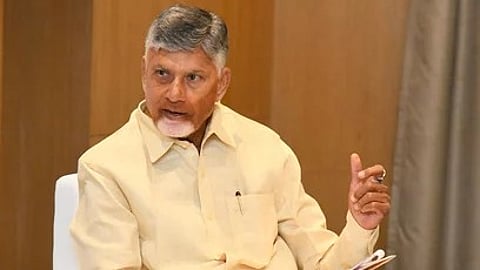 Andhra Pradesh Chief Minister Nara Chandrababu Naidu.