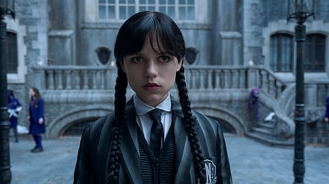 Jenna Ortega leads Netflix's Emmy-winning series 'Wednesday'.