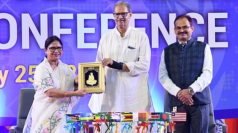 Singh Deo at the SAIMUN event.