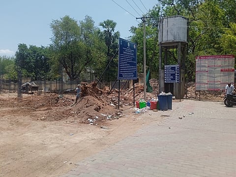 A new centre is being constructed to support the existing Maternal care centre in Thirumangalam GH.