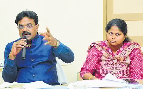 Bapatla District Collector J Venkata Murali.