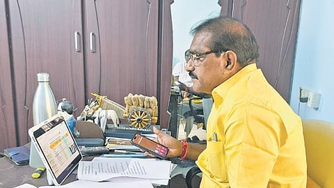 Andhra Pradesh Water Resources Minister Nimmala Ramanaidu.