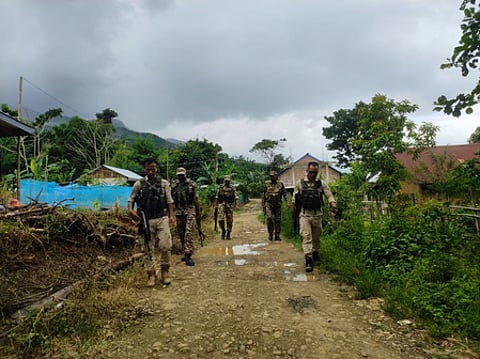 The reports stated that a Tangkhul Naga man was allegedly assaulted by a group of Kuki-Zo individuals at Litan on Saturday night.