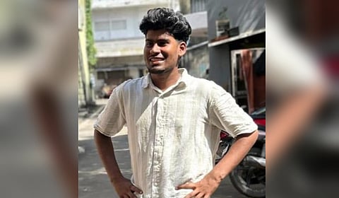 The deceased, Nithin Sai (in pic) of Otteri, was a third-year student at a college in Mylapore.