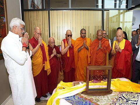 The sacred Piprahwa relics of Lord Buddha have returned to India after 127 years.