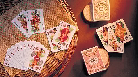 ‘Malabar Shuffle’ gives a Kerala-style twist to its face cards and overall design
