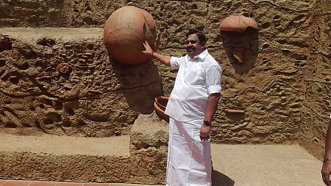 Edappadi K Palaniswami said that it is the ruling DMK government’s responsibility to secure approval from the central government for the Keezhadi excavation report.