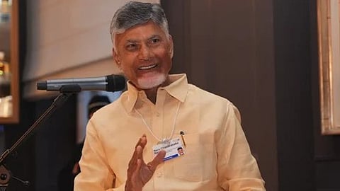 CM Nara Chandrababu Naidu in Davos today, announced the upcoming CII Centre for Global Leadership on Competitiveness in Amaravati with the Tata compan