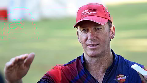 Glenn Mcgrath is in the city to coach budding Indian cricketers