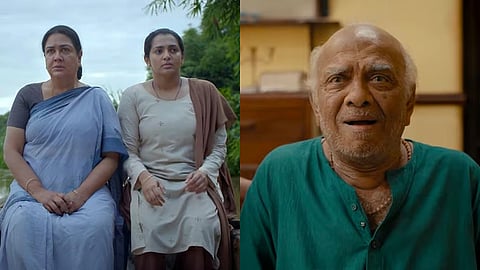 Stills from 'Ullozhukku' (L) and 'Pookkaalam' (R)