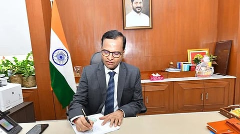 Chief Secretary of the Telangana government K Ramakrishna Rao.