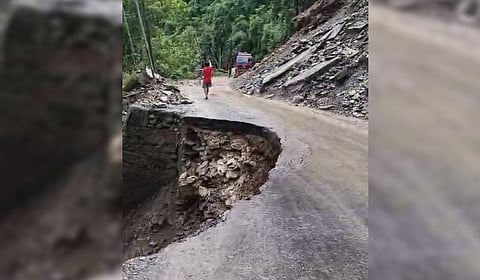 This road is important not only for the locals, but also for tourists and the army.