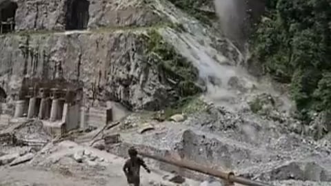 Twelve workers were injured, four of them critically, in a sudden landslide that struck the dam site of the under-construction Vishnugad Pipalkoti Hydroelectric Project.