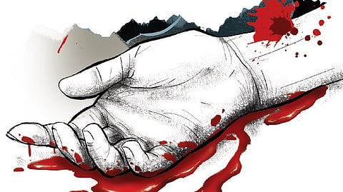 Fire and rescue teams who arrived at the spot pulled the three men out of the mangled car and sent them to the Tiruttani Government Hospital.