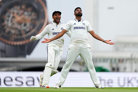 Mohammed Siraj bowled a yorker to dismiss Gus Atkinson and earn India a six-run win