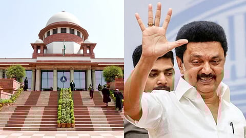 Senior advocate Mukul Rohatgi, appearing for the state government said it has been held by the top court that the name and pictures of the CM can be used in welfare schemes.