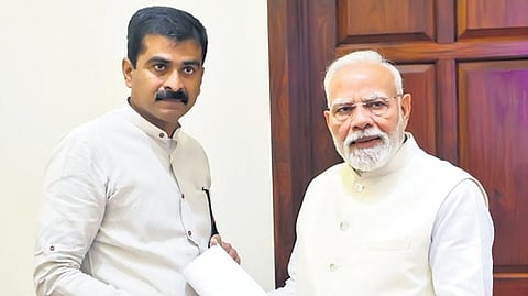 Durai Vaiko submitted a letter signed by 68 MPs to PM Modi on Monday