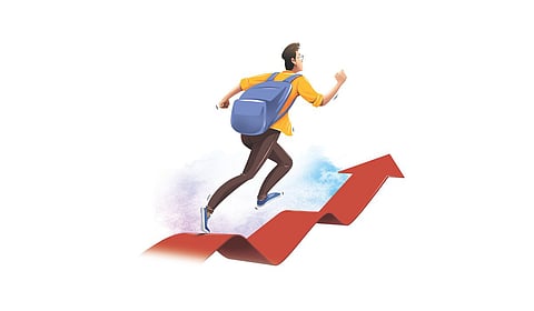 The report highlights that even with expensive education, Gujarat’s youth are unable to convert degrees into decent employment.
Image used for representational purposes only.