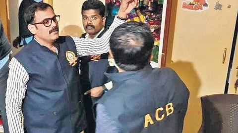 Anti-Corruption Bureau sleuths.