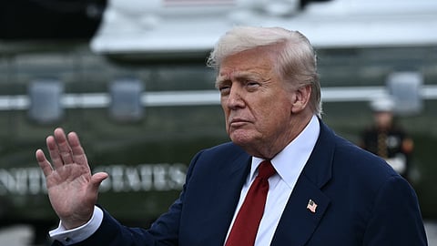 US President Donald Trump