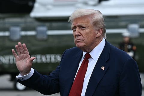 US President Donald Trump