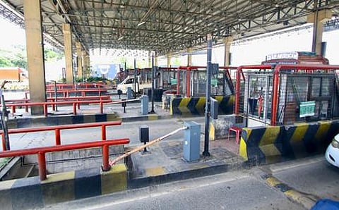 Toll plaza image used for representation purposes only.