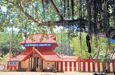 The Janardhana Swamy temple at Varkala which will undergo major development under the Swadesh Darshan scheme