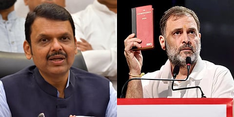 Maharashtra CM Devendra Fadnavis claimed that "the hard disk of Mr Rahul Gandhi has been corrupted, and the chip from his head has been stolen," which is why he has been making baseless charges against the ECI