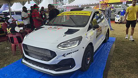 Participants gearing up for the event on Thursday