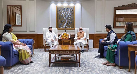 Shinde meets Modi, Shah over ‘treatment’ of ministers