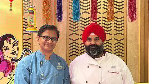Chef Amanna Raju and Chef Sandeep Singh Sabharwal