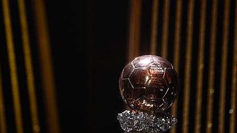 The Ballon d'Or trophy