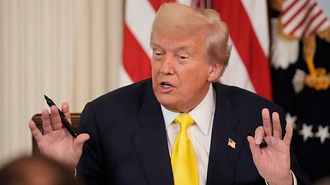 US President Donald Trump