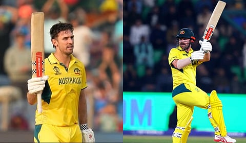 Mitchel Marsh (L) & Travis Head