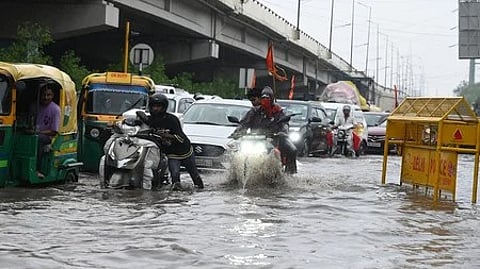 In the 24 hours till 8.30 am on Saturday, Delhi's primary weather station at Safdarjung recorded 78.7 mm of rainfall, Pragati Maidan 100 mm, Lodhi Road 80 mm, Pusa 69 mm, and Palam 31.8 mm.