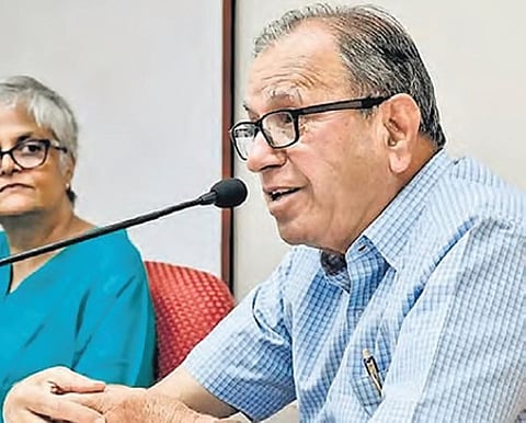 Noted human rights activist Prof G Haragopal