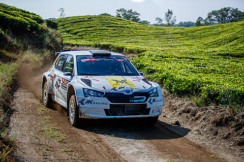 Gaurav Gill was leading before the setback