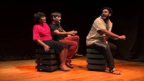 From 'Third Wheel: Auto'
(L-R) Krittika Bhattacharjee, Neel Chaudhuri, Noel Sengupta