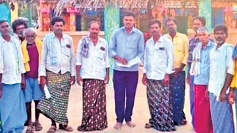 Thanks to the tahsildar and MLA Srinivas, villagers finally allowed the Dalit officer to enter the village, letting go of their customs mired in superstitious beliefs.