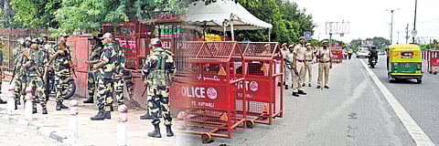 Capital turns fortress for Independence Day