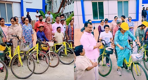 The ‘She Cycling’ programme, inaugurated by MLA V K Prasanth on Monday, will provide a five-day free cycling training for women and girls of the locality.