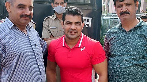 Former Indian wrestler and Olympics bronze medallist Sushil Kumar.