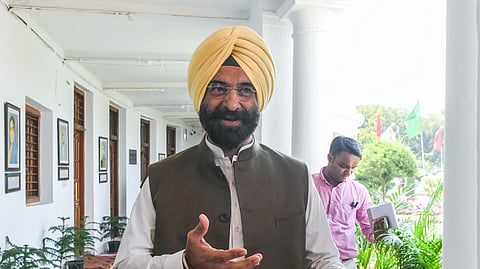 Delhi's Environment Minister Manjinder Singh Sirsa.