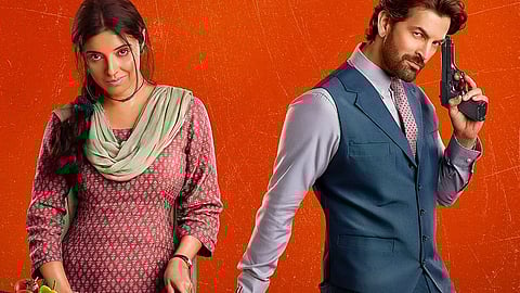 Divya Khossla and Neil Nitin Mukesh in Ek Chatur Naar poster