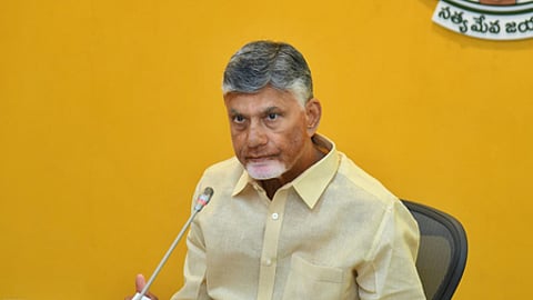 Chief Minister N Chandrababu Naidu emphasised the critical role of water resource conservation in enhancing groundwater levels during a video conference held on Thursday.