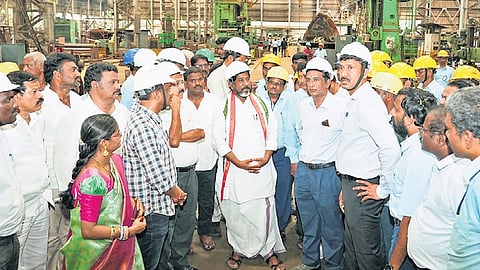 'Step up operations': Telangana DyCM to APHMEL