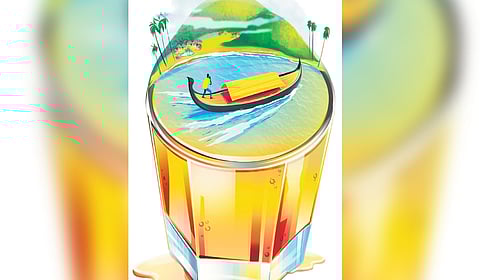 Kerala has the lowest ratio of retail liquor outlets in the country, at 0.8 per lakh of population. In comparison, Uttar Pradesh has 2.9 retail outlets per lakh, Tamil Nadu has 6.8 outlets, and Karnataka seven.