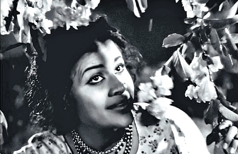 A still from the 1954 movie ‘Neelakuyil’