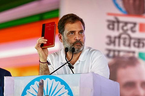In fiery speech, Congress leader alleges ‘vote chori’ through SIR, says poor have only the power of vote and vows to stop BJP-RSS bid to ‘erase Constitution’