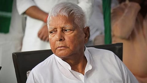 RJD chief Lalu Prasad Yadav
